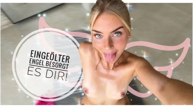 Eingeölter Engel besorgt es dir!