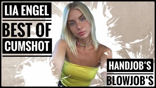 LIA ENGEL CUMSHOT COMPILATION!!! BEST OF HANDJOB & BLOWJOB